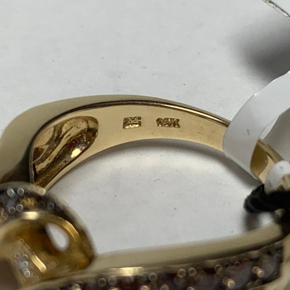 Le Vian Chocolate and Vanilla Diamond Ring - Picture 4 of 12